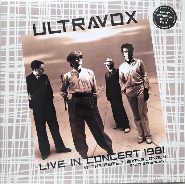 Discos de vinilo: Ultravox &ndash; Live in Concert 1981 LP