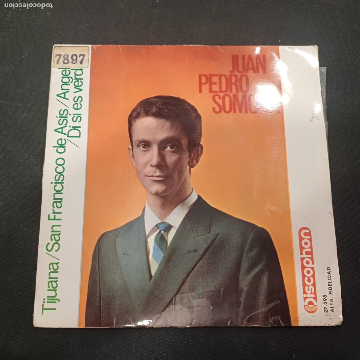 Discos de vinilo: JUAN PEDRO SOMOZA/SAN FRANCISCO DE ASIS/SINGLE.