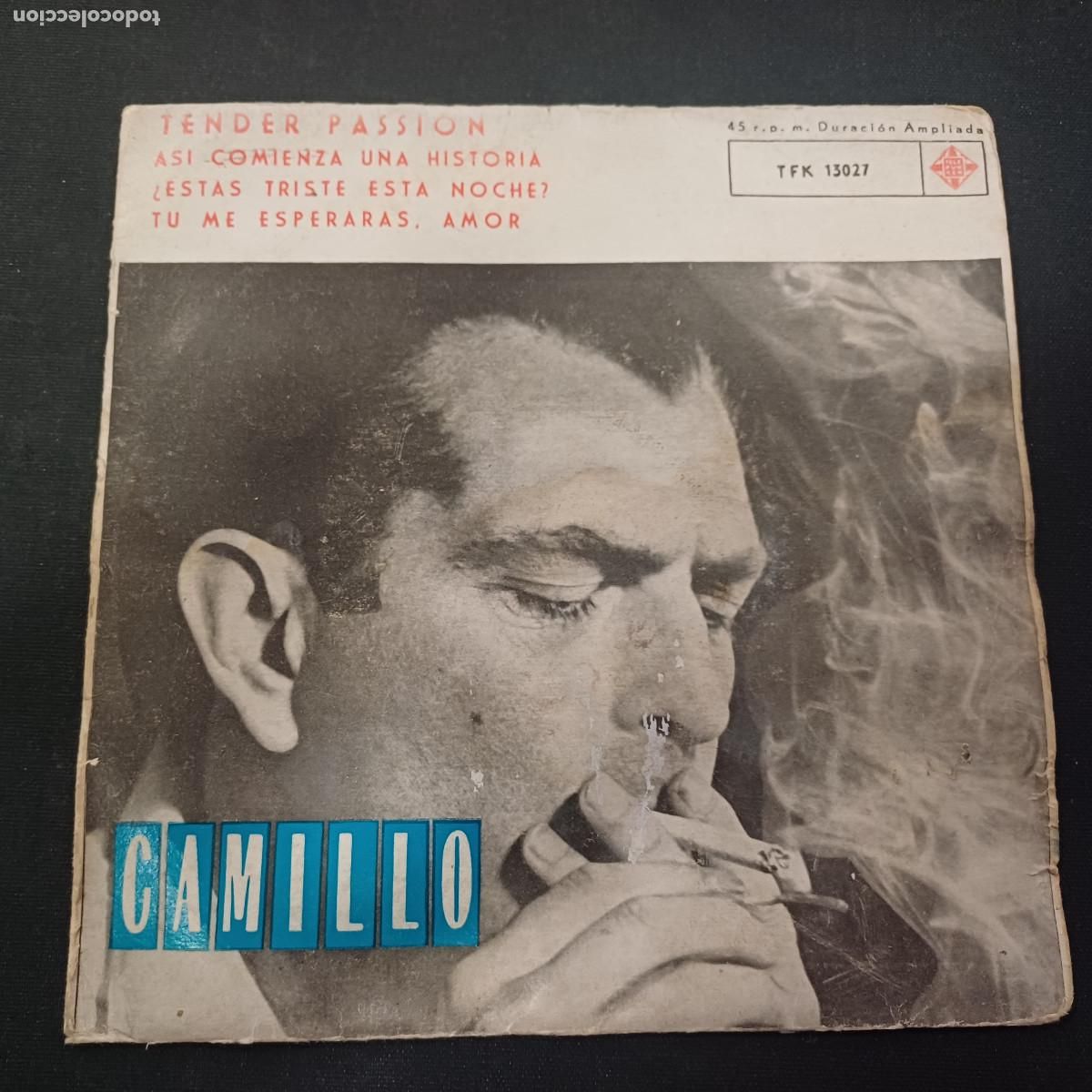 Discos de vinilo: CAMILLO/TENDER PASSION/SINGLE. - Foto 1