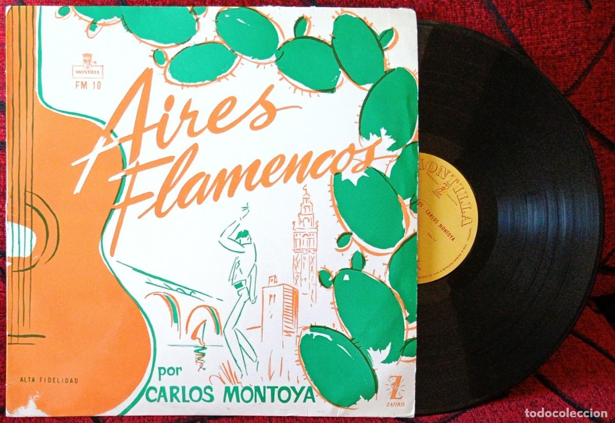 Discos de vinilo: CARLOS MONTOYA ** Aires Flamencos ** VINILO LP ORIGINAL