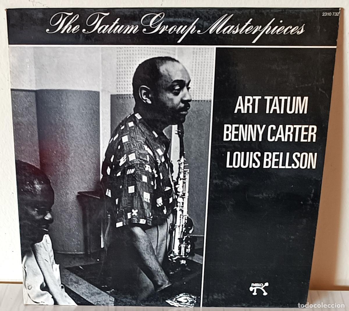 Discos de vinilo: ART TATUM, BENNY CARTER, LOUIS BELLSON - THE TATUM GROUP MASTERPIECES PABLO - 1977