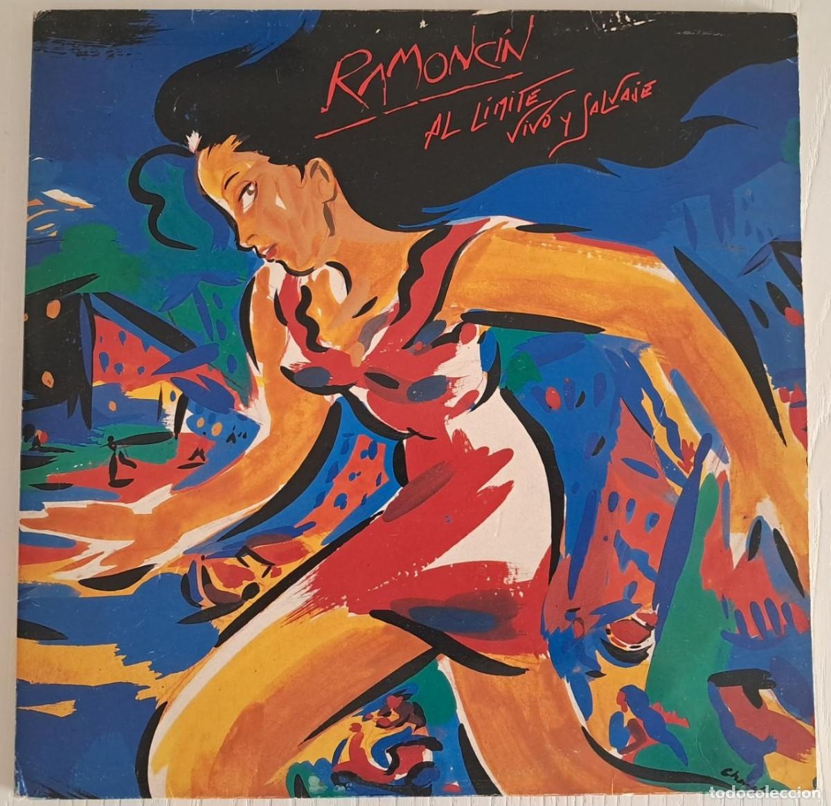 Discos de vinilo: Doble LP Vinilo Ramonc&iacute;n - Al L&iacute;mite, Vivo y Salvaje - RCA 1990