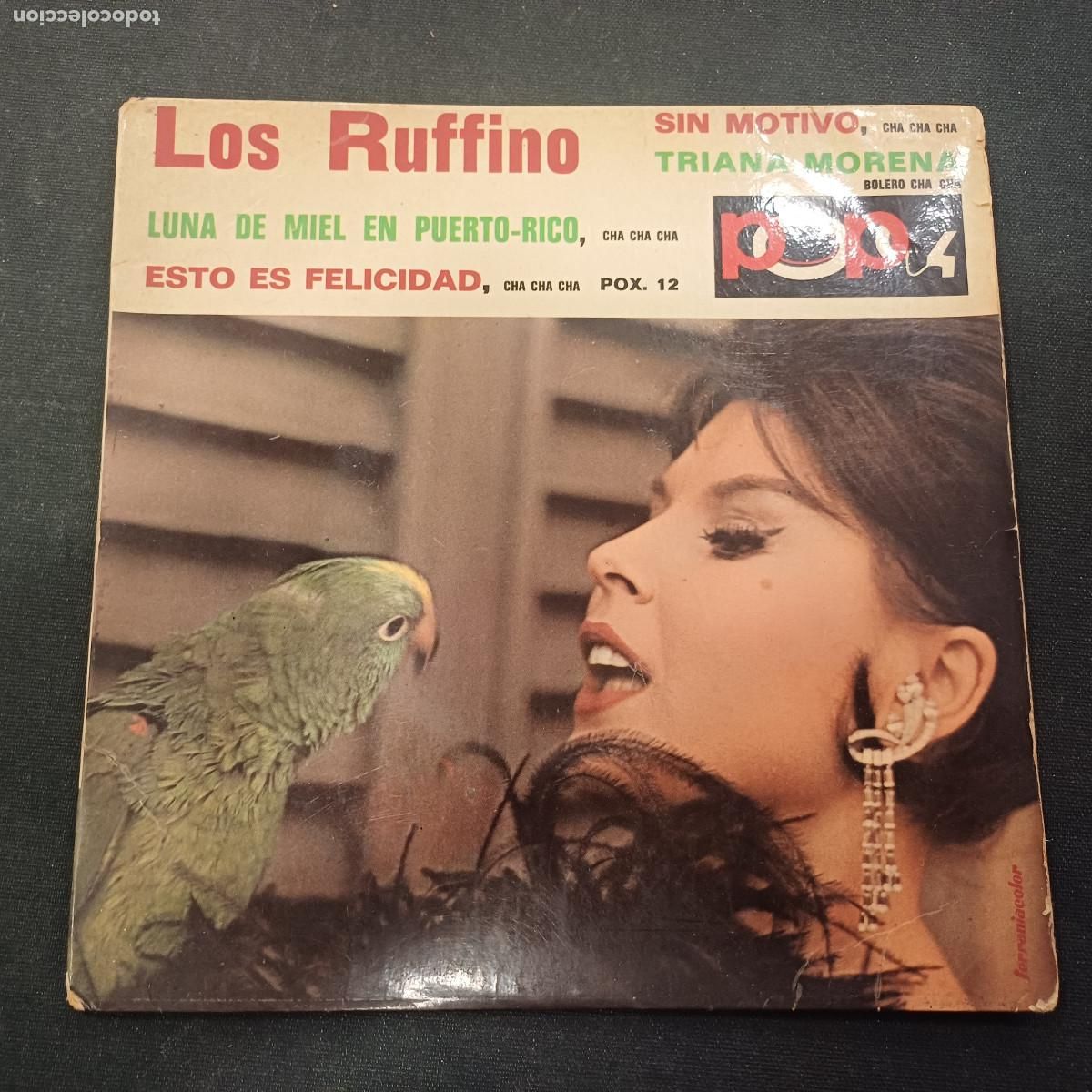 Discos de vinilo: LOS RUFFINO/LUNA DE MIEL EN PUERTO RICO/SINGLE.