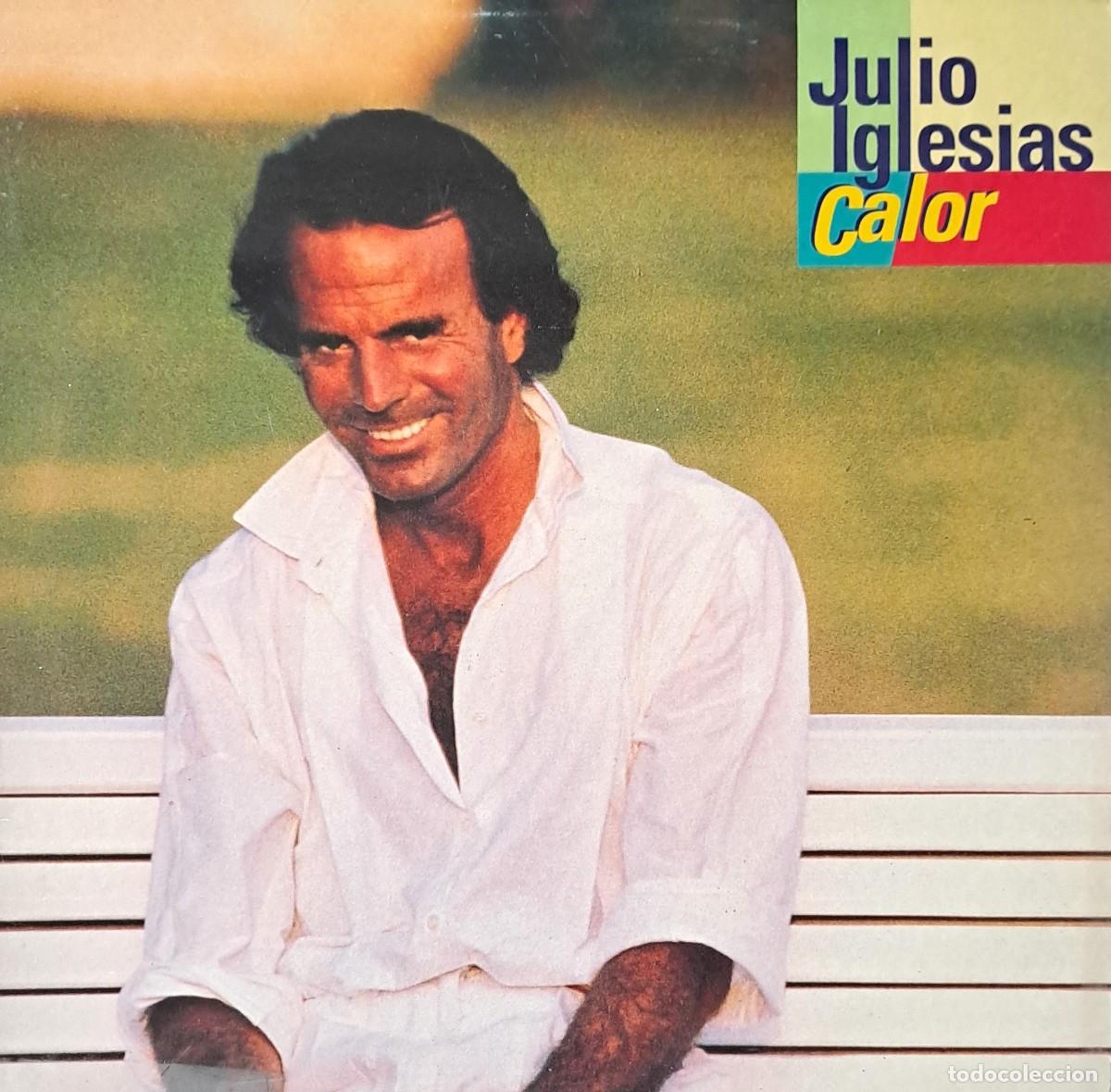 Discos de vinilo: LPs JULIO IGLESIAS, CALOR. MILONGA, A CA&Ntilde;A Y CAFE, UNO..... LP-SESP-588
