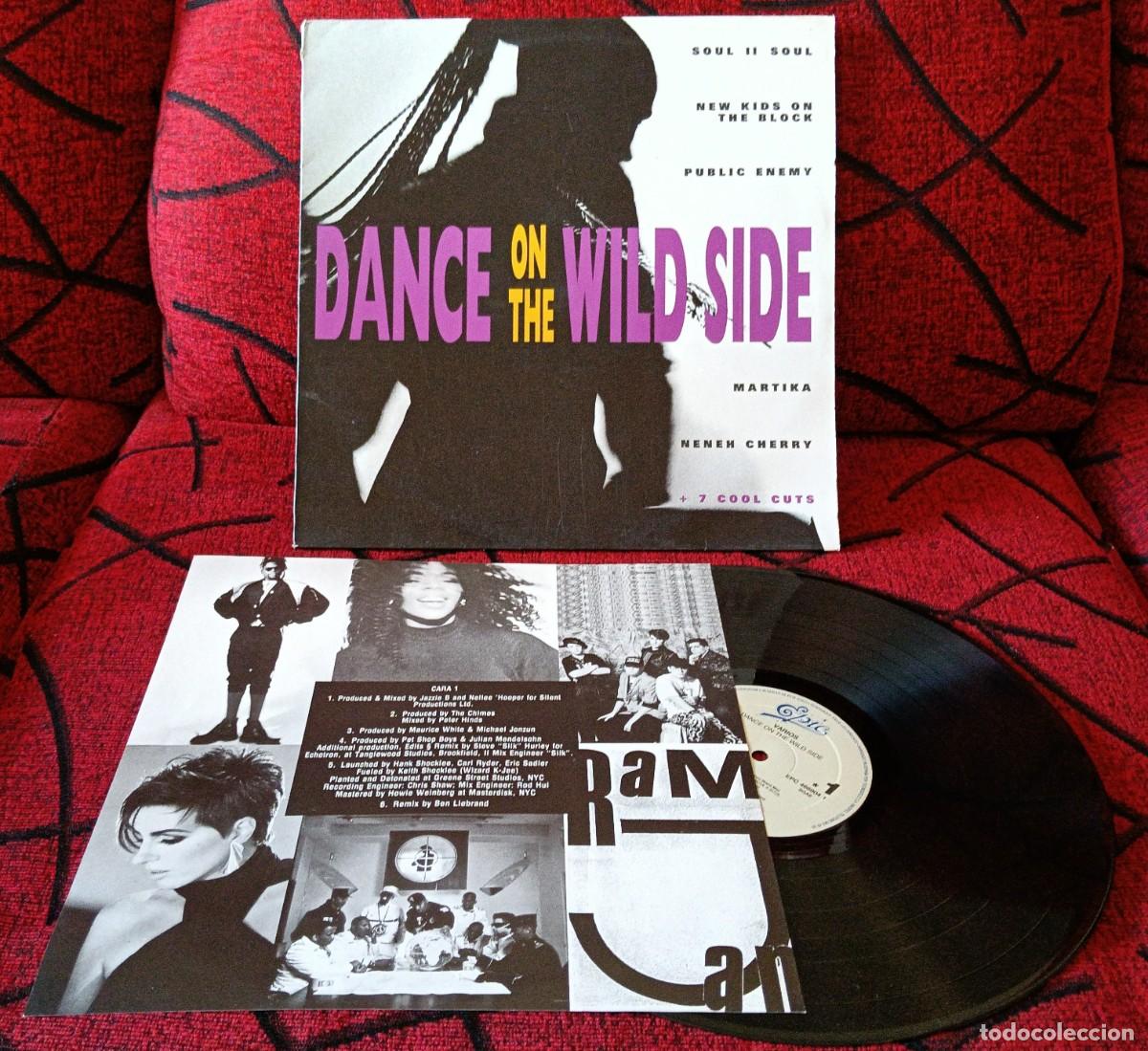 Discos de vinilo: DANCE ON THE WILD SIDE 1990 VINILO LP SOUL II SOUL Public Enemy NENEH CHERRY Martika