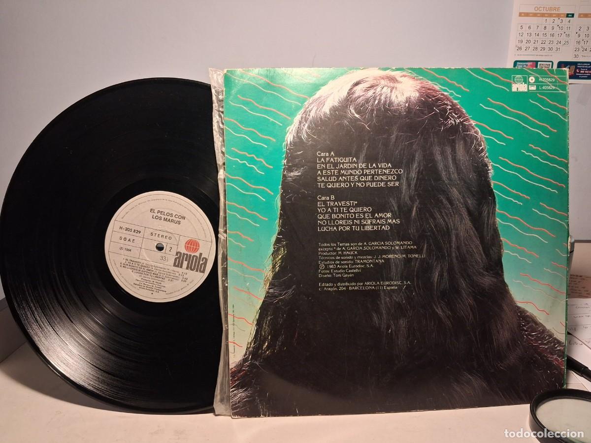 Discos de vinilo: LP EL PELOS ( CON LOS MARUS ) - Foto 2