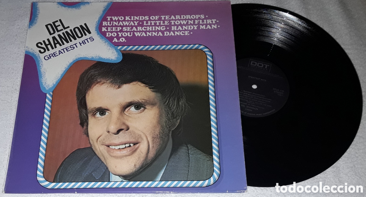 Discos de vinilo: LP - DEL SHANNON - GREATEST HITS - MADE IN HOLLAND