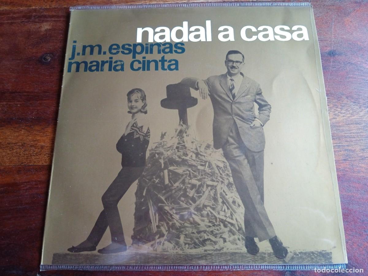 Discos de vinilo: J. M. Espinas, Maria Cinta - Nadal a casa - Single Ep original Edigsa Ediphone 1963