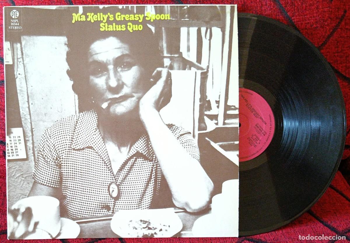 Discos de vinilo: STATUS QUO ** Ma Kelly's Greasy Spoon ** VINILO LP REEDICION 1980