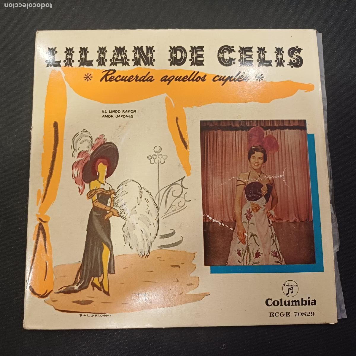 Discos de vinilo: LILIAN DE CELIS/EL LINDO RAMON/SINGLE. - Foto 1