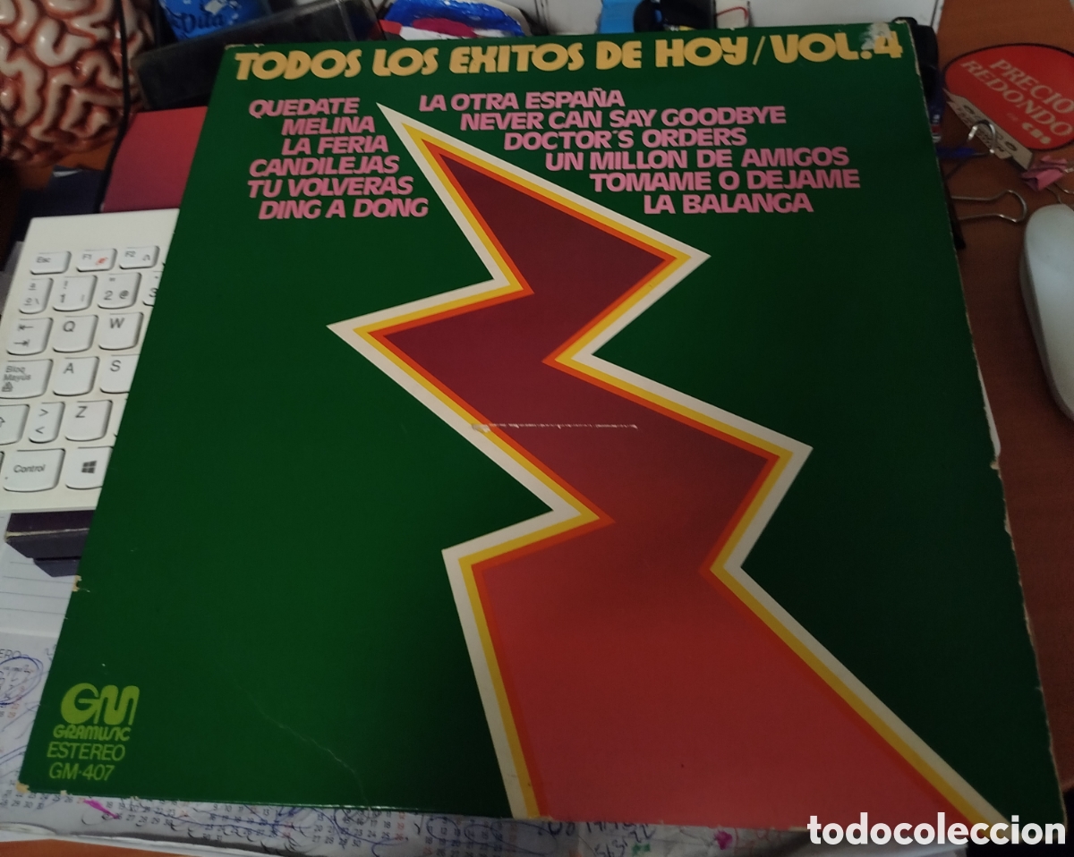 Discos de vinilo: Todos Los &Eacute;xitos De Hoy Vol.4. VV.AA