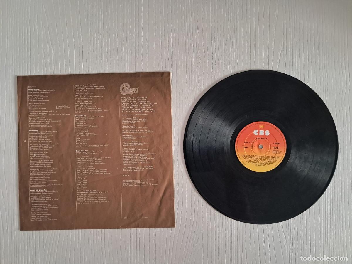 Discos de vinilo: LP Vinilo Chicago - Chicago X (1976) - Edici&oacute;n Gatefold CBS - Foto 3