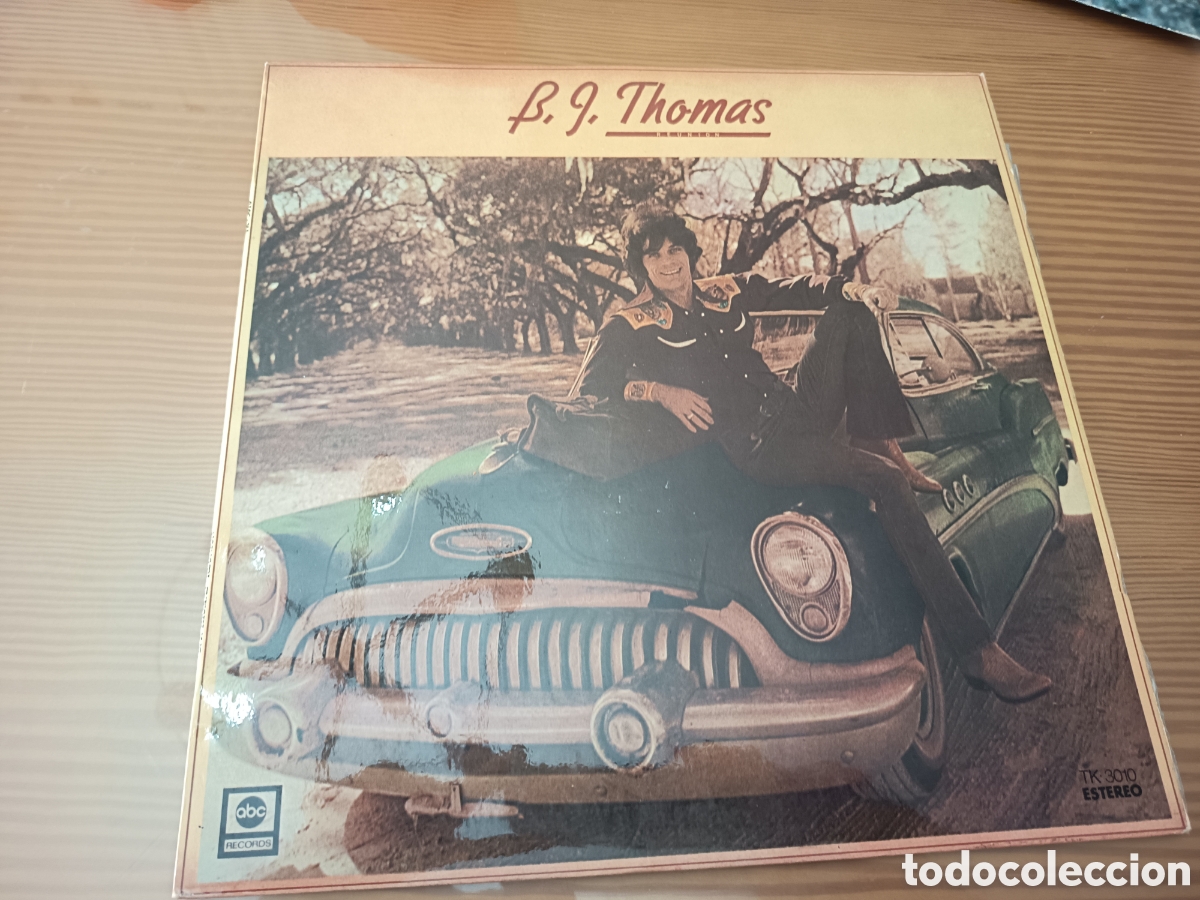 Discos de vinilo: Disco vinilo LP de B. J. Thomas &rdquo; J. B. Thomas &rdquo;