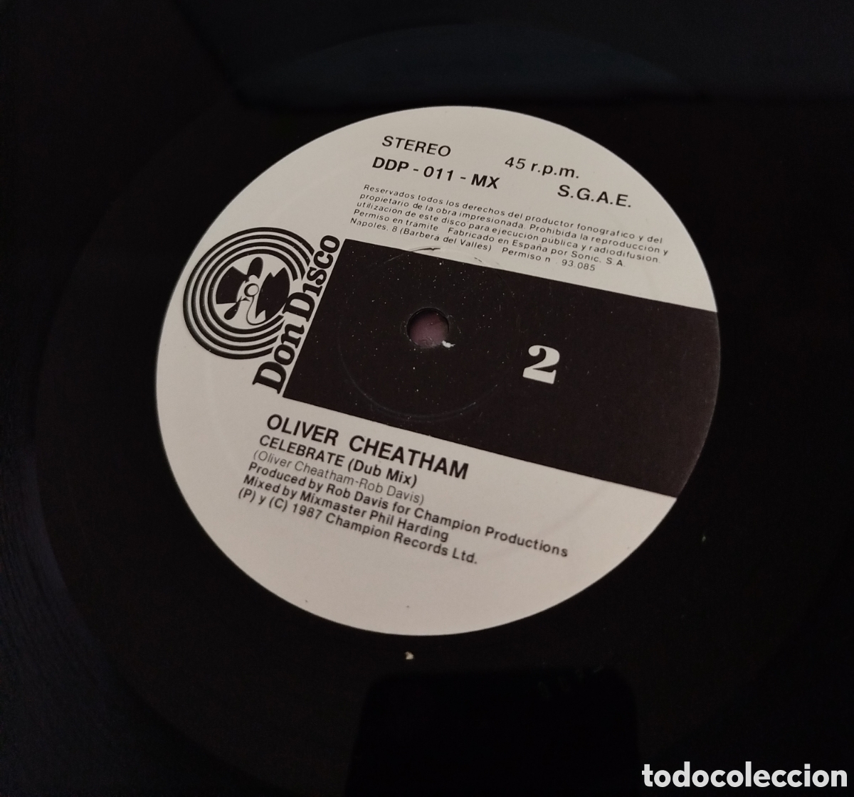 Discos de vinilo: Oliver Cheatham &lrm; - Celebrate - Foto 3