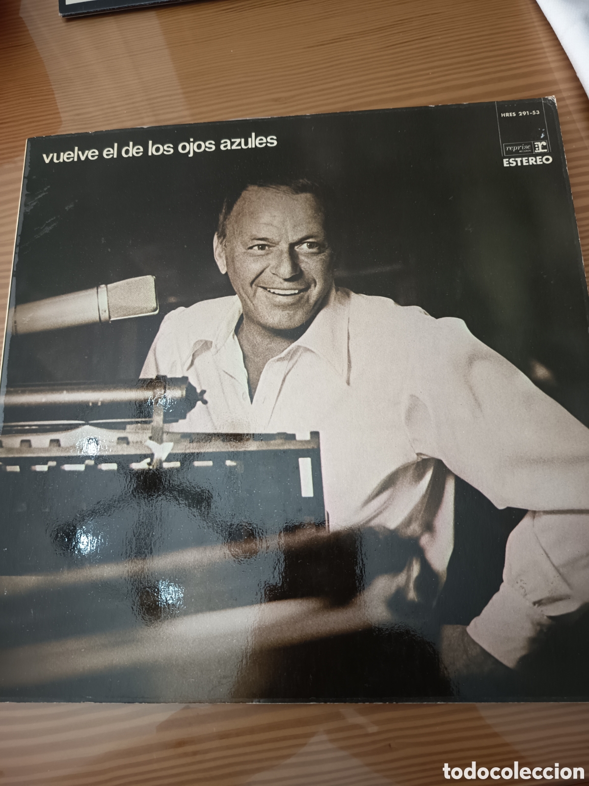 Discos de vinilo: Disco vinilo LP de Frank Sinatra &rdquo; Vuelve El De Los Ojos Azules &rdquo; primera edici&oacute;n espa&ntilde;ola de 1973