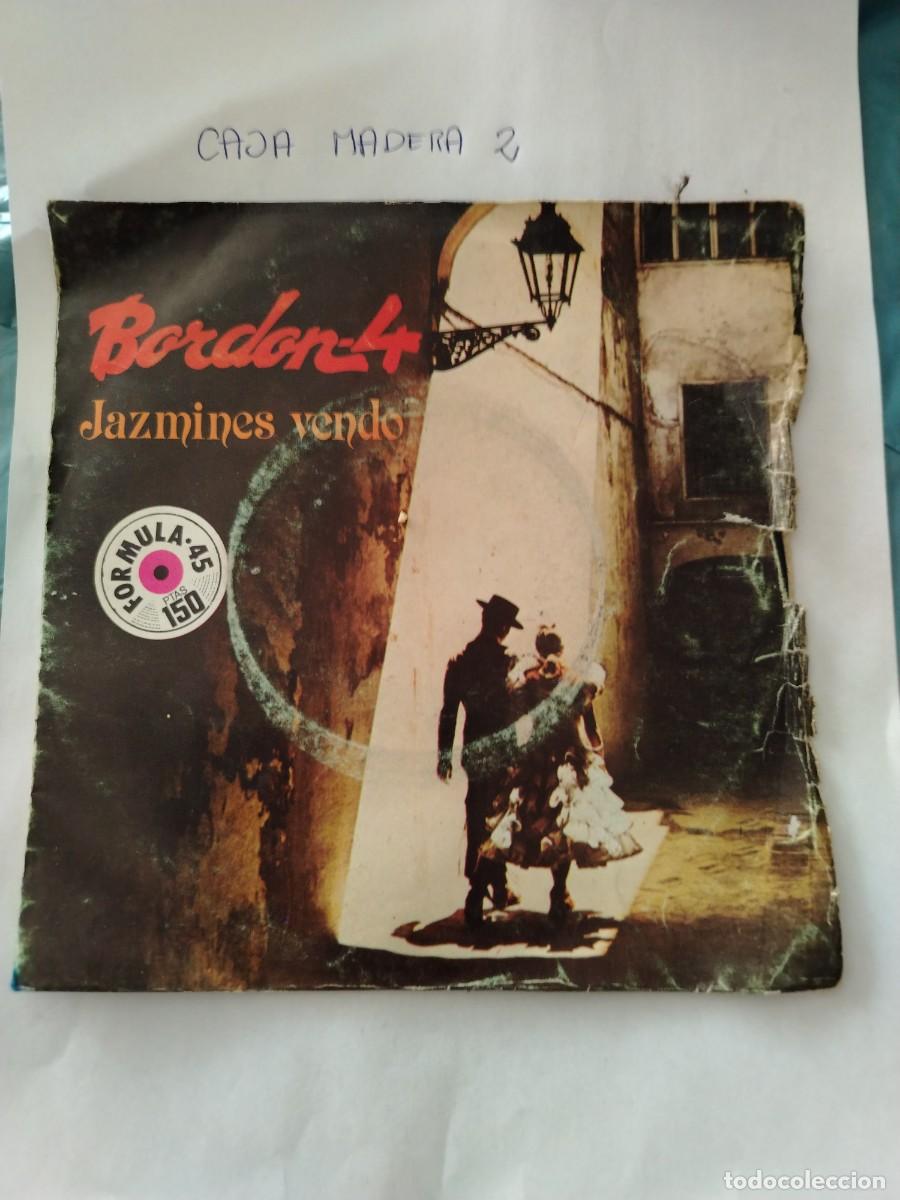 Discos de vinilo: Single vinilo bordon 4, jazmines vendo
