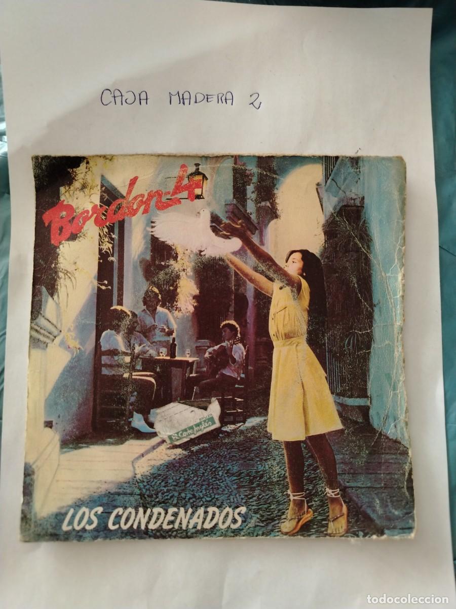 Discos de vinilo: Single vinilo bordon 4, los condenados