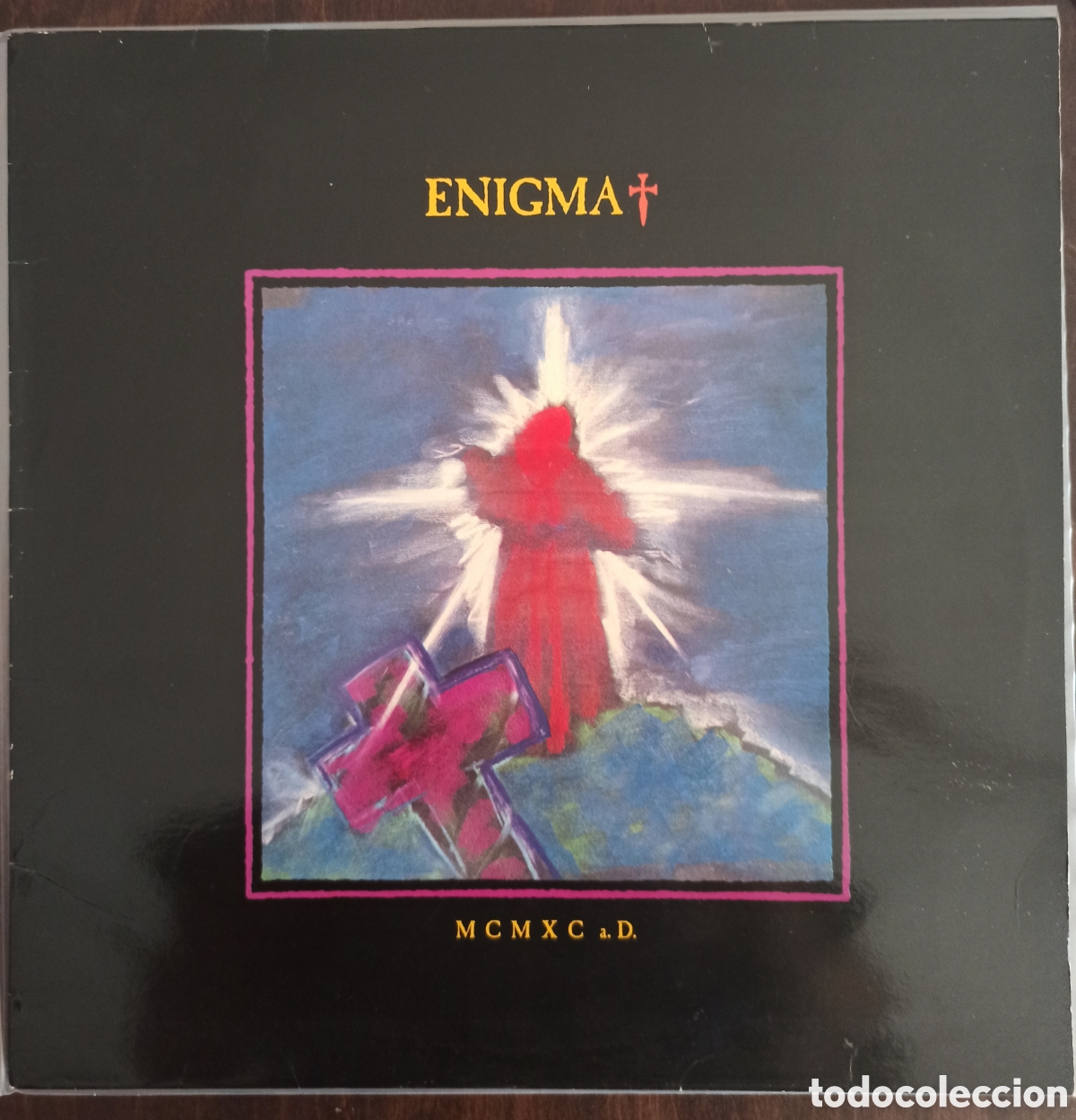 Discos de vinilo: Enigma &ndash; MCMXC a.D. (edici&oacute;n europea de 1990, Virgin).