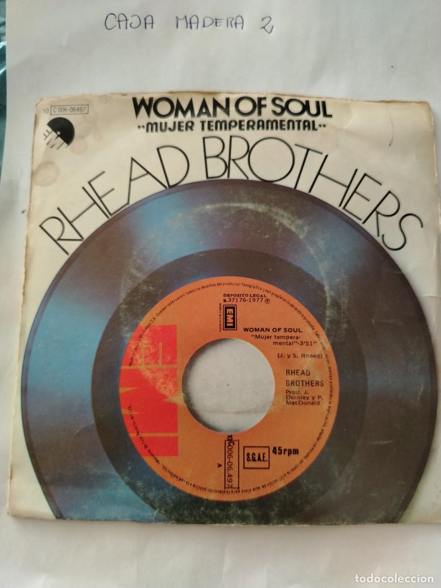 Discos de vinilo: Single vinilo mujer temperamental, rhaed brothers