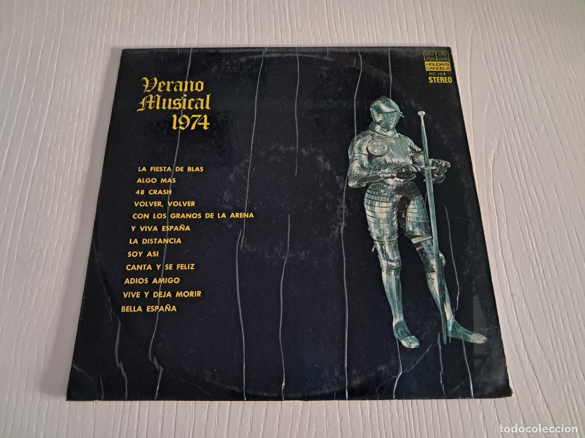 Discos de vinilo: LP Vinilo Verano Musical 1974 - Holidays Cancela