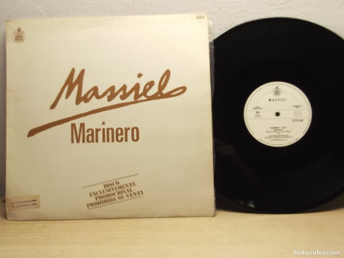 Discos de vinilo: Massiel &ndash; Marinero MAXI 45 RPM LP PROMOCIONAL 1983