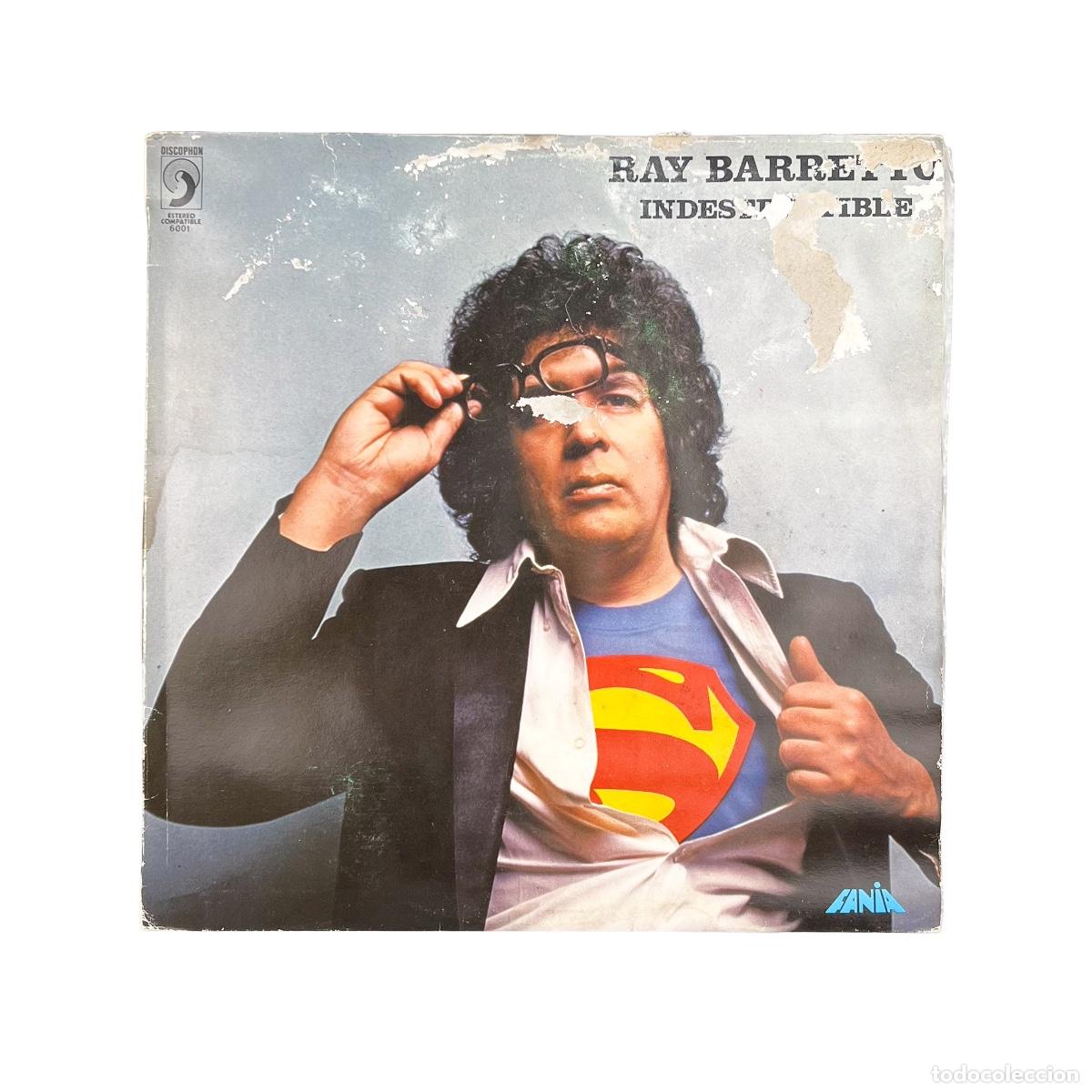 Discos de vinilo: LP. Ray Barretto. Indestructible (VG+/F)