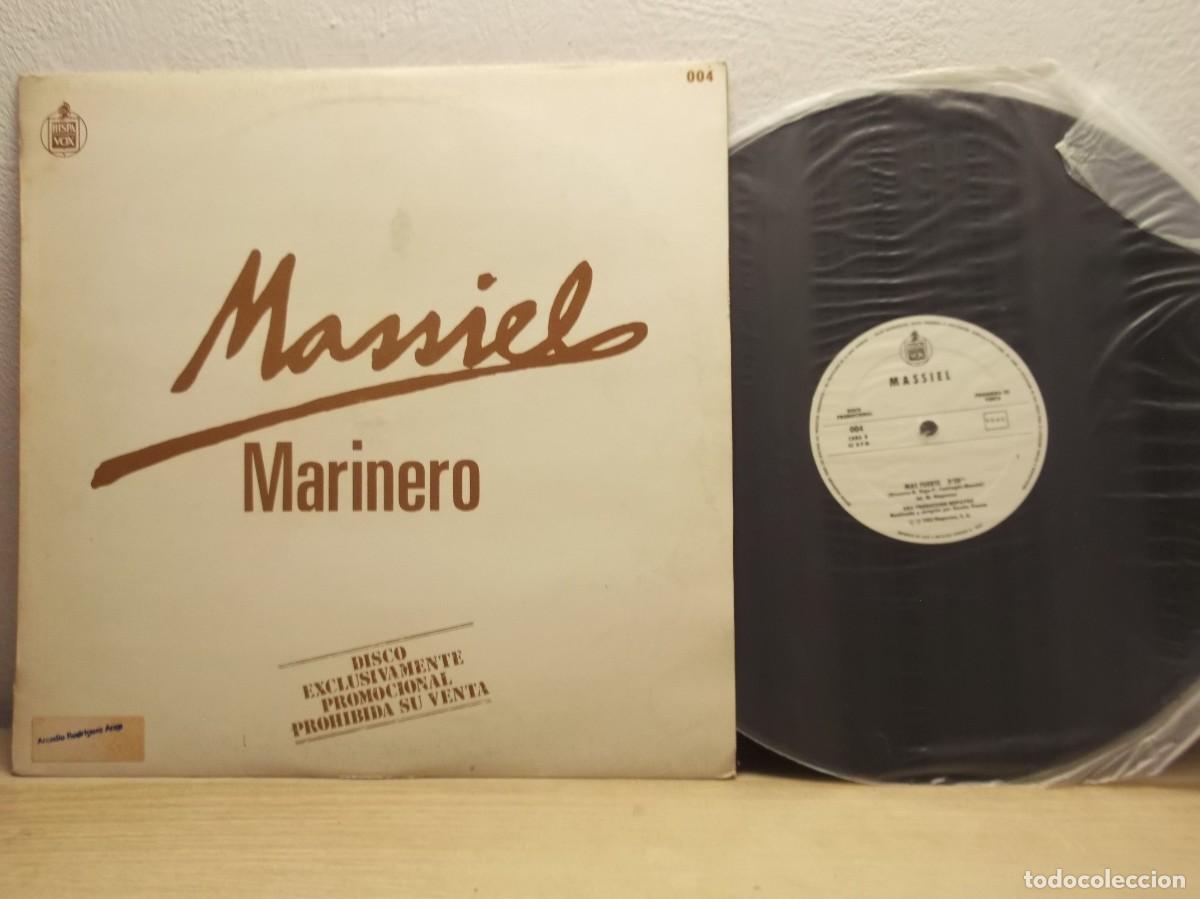 Discos de vinilo: Massiel &ndash; Marinero MAXI 45 RPM LP PROMOCIONAL 1983 DISCO NUEVO