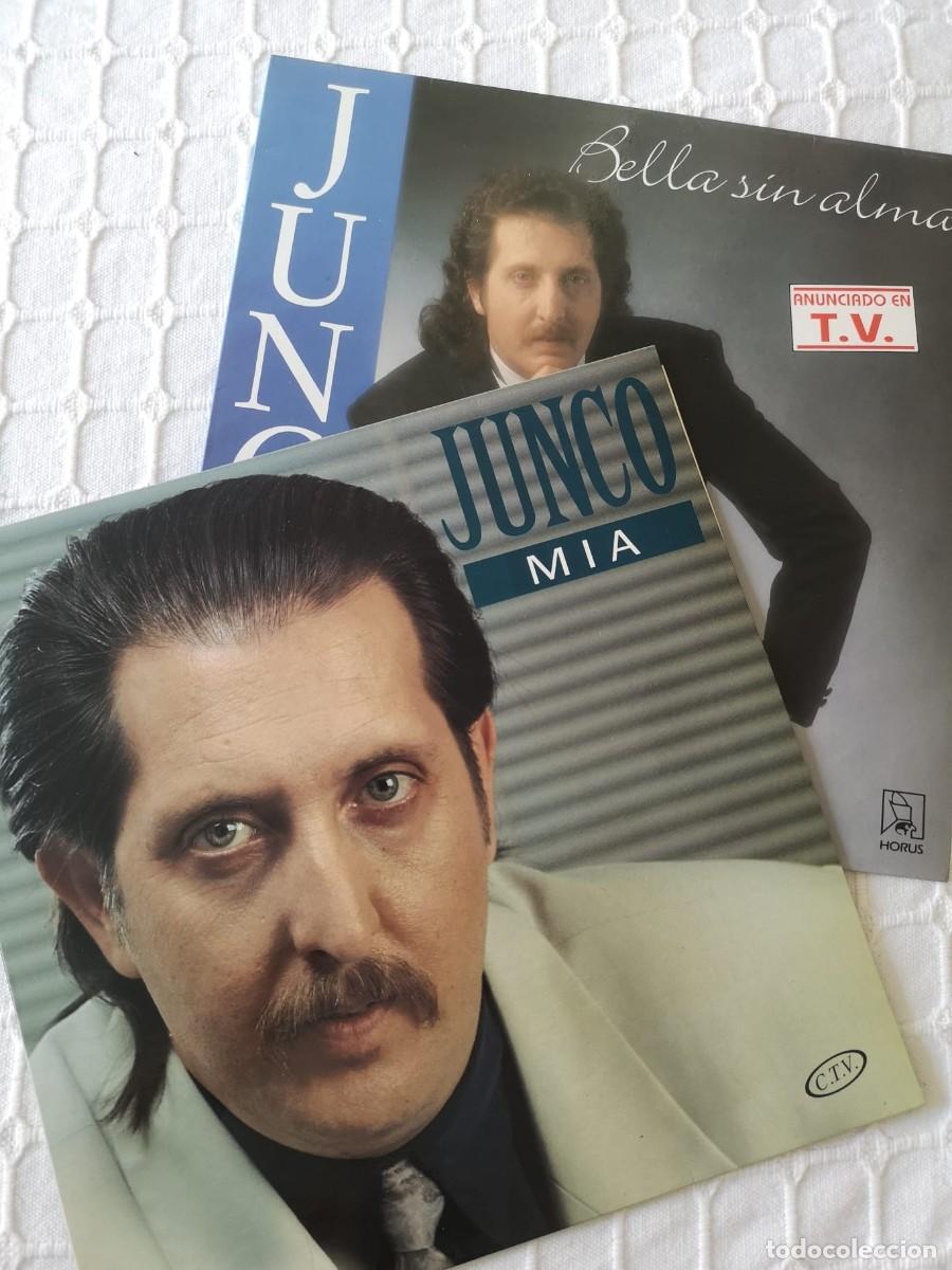 Discos de vinilo: Lote 2 discos de vinilo LP de Junco, M&iacute;a (1993) y Bella Sin Alma (1991) de Horus