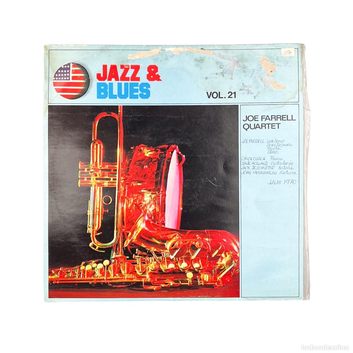 Discos de vinilo: LP. Joe Farrell Quartet. Joe Farrell Quartet (VG+/F)