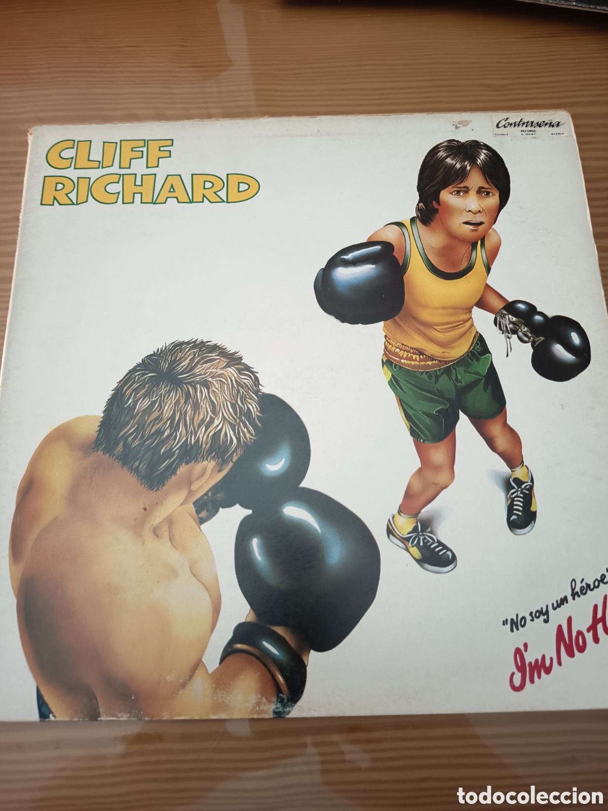 Discos de vinilo: Disco vinilo LP de Cliff Richard &rdquo; I' m No Hero &rdquo; , primera edici&oacute;n espa&ntilde;ola