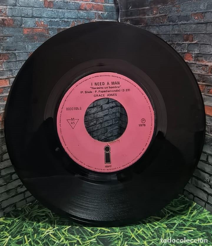 Discos de vinilo: Grace Jones &rdquo;La Vie en Rose&rdquo; Single edicion peruana - Foto 1