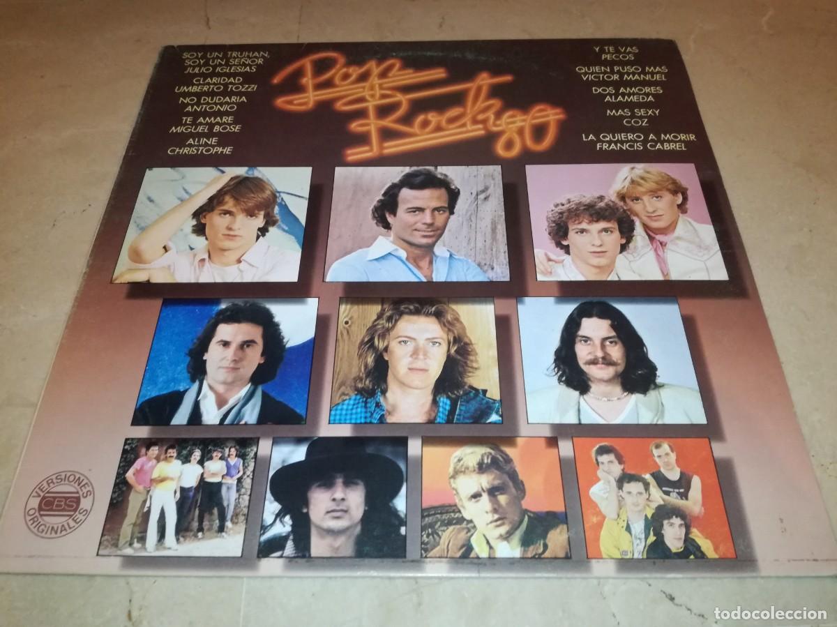 Discos de vinilo: POP ROCK 80-COZ, ALAMEDA, ANTONIO FLORES, MIGUEL BOSE, PECOS, ETC