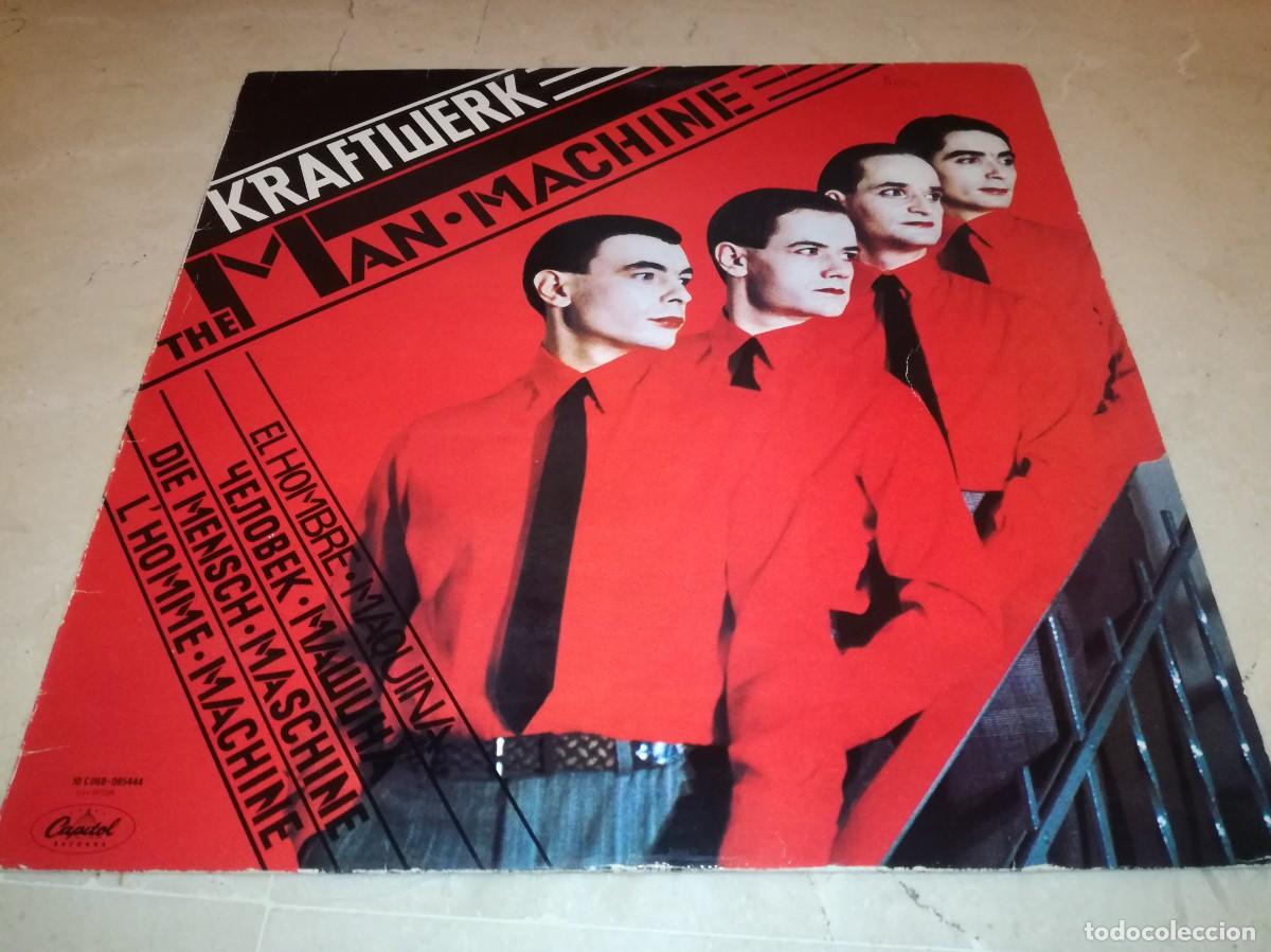 Discos de vinilo: KRAFTWERK-THE MAN MACHINE-CONTIENE ENCARTE-ORIGINAL ESPA&Ntilde;OL 1978