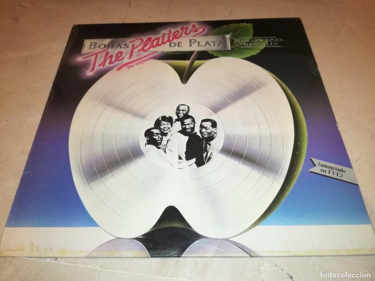 Discos de vinilo: THE PLATTERS-BODAS DE PLATA-20 GRABACIONES ORIGINALES-EDICI&Oacute;N ESPA&Ntilde;OLA