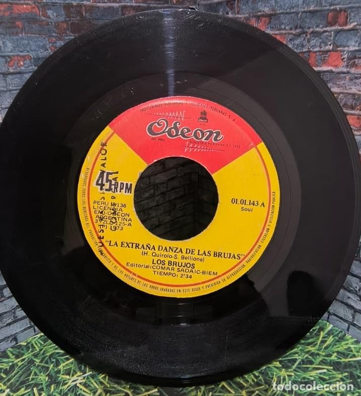 Discos de vinilo: Los Brujos &rdquo;La Extra&ntilde;a danza de las Brujas&rdquo; Single edicion peruana