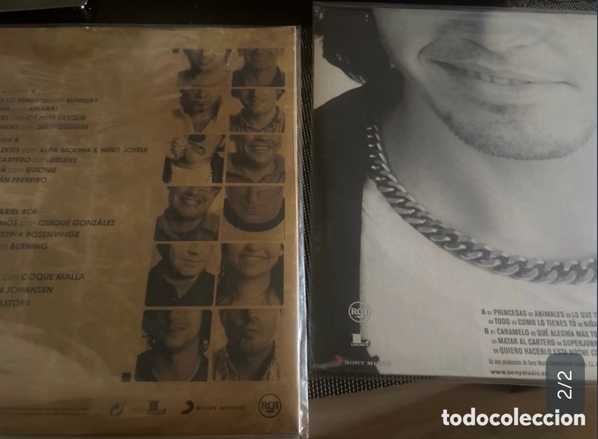 Discos de vinilo: Dos disco vinilos de pereza