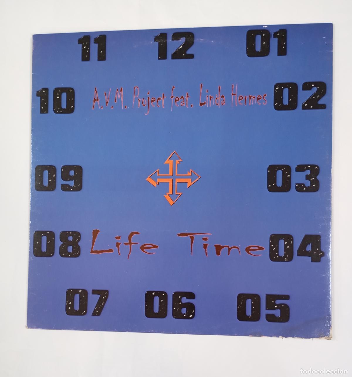Discos de vinil: A.V.M. Project Feat. Linda Hermes - Life Time. MAXI-SINGLE. TDKDA92