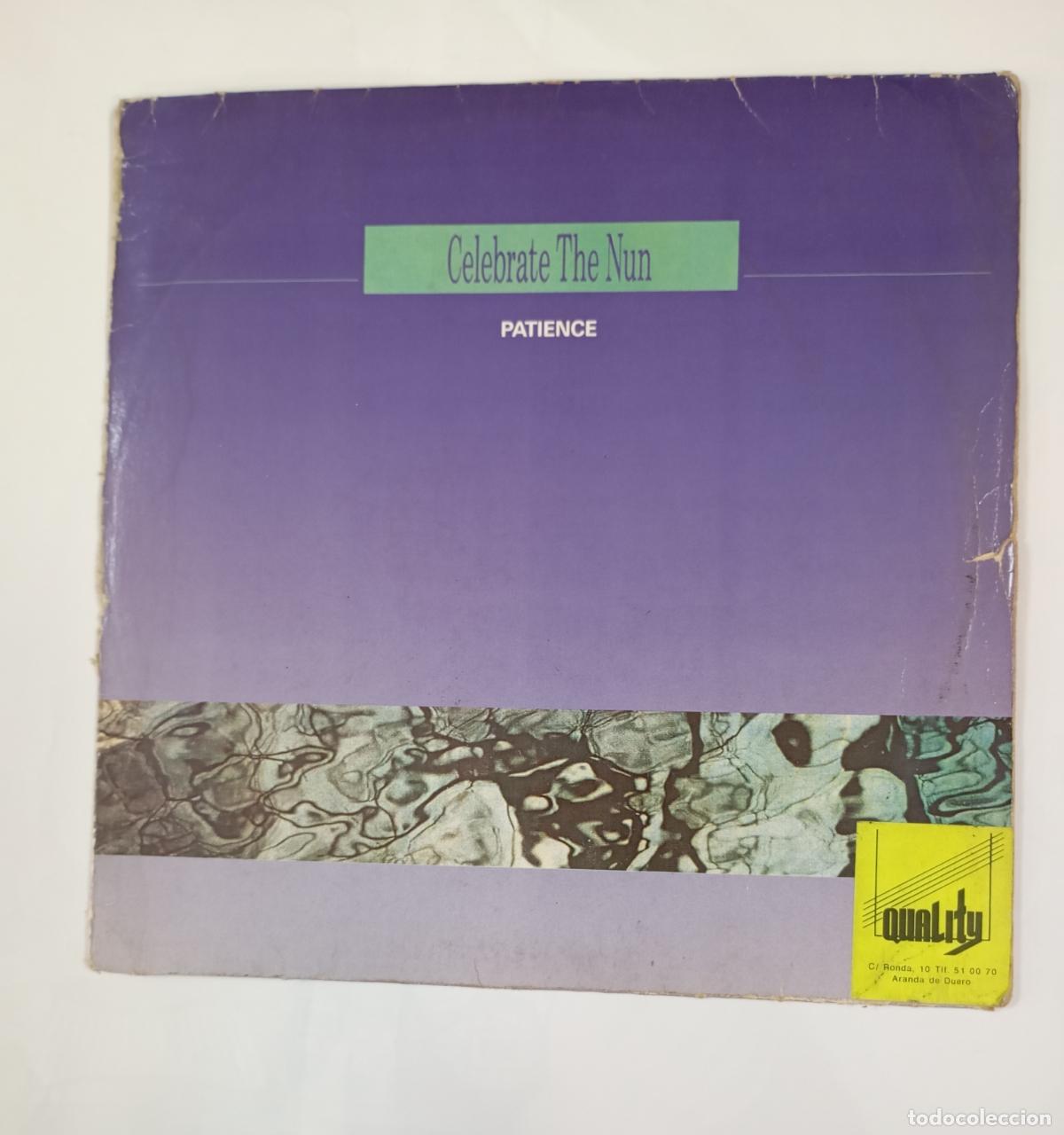 Discos de vinil: PATIENCE. CELEBRATE THE NUM. MAXI-SINGLE. TDKDA92