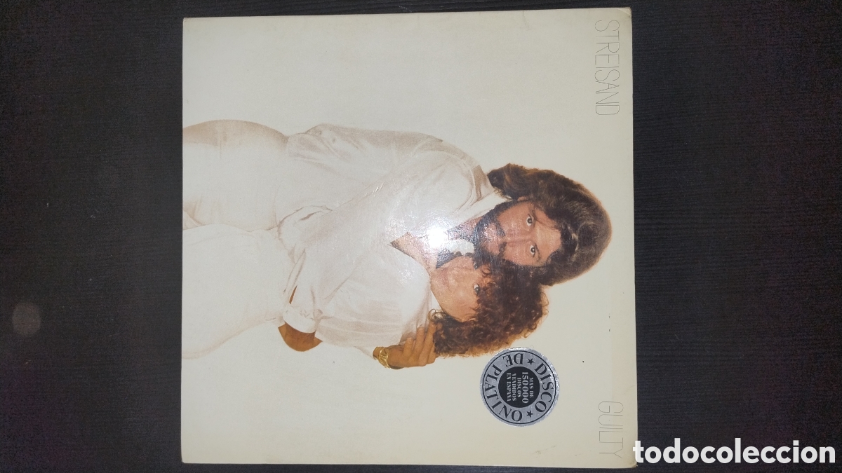 Discos de vinilo: B&aacute;rbara Streisand Guilty lp