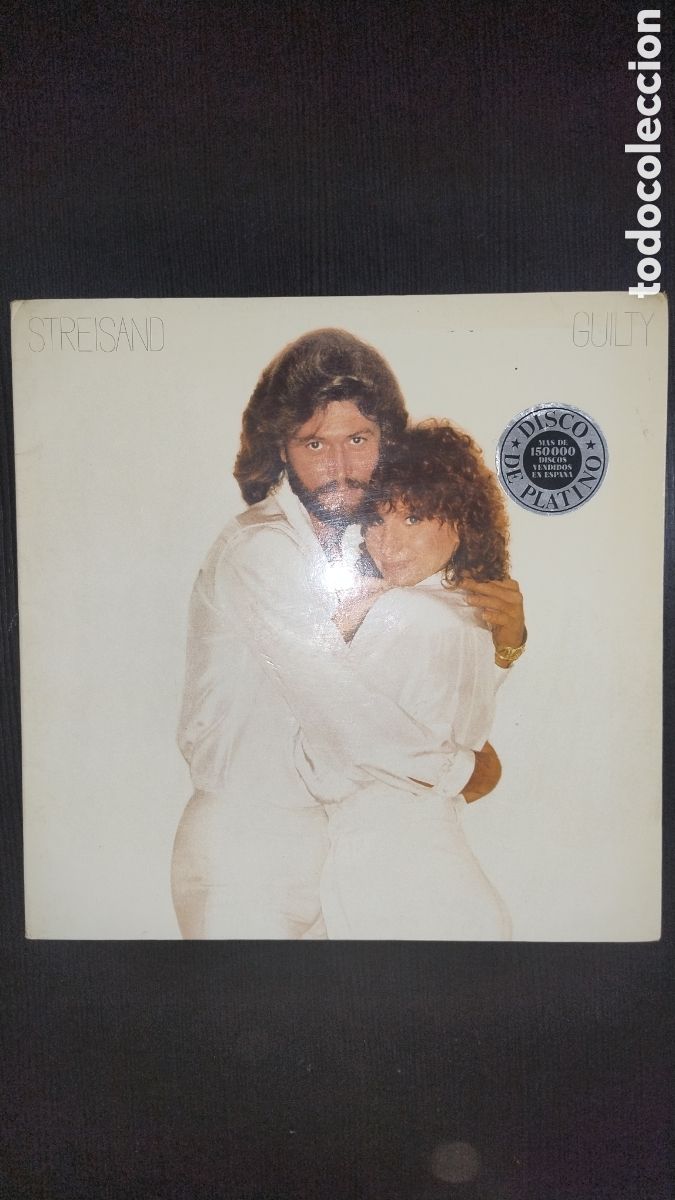 Discos de vinilo: B&aacute;rbara Streisand Guilty lp