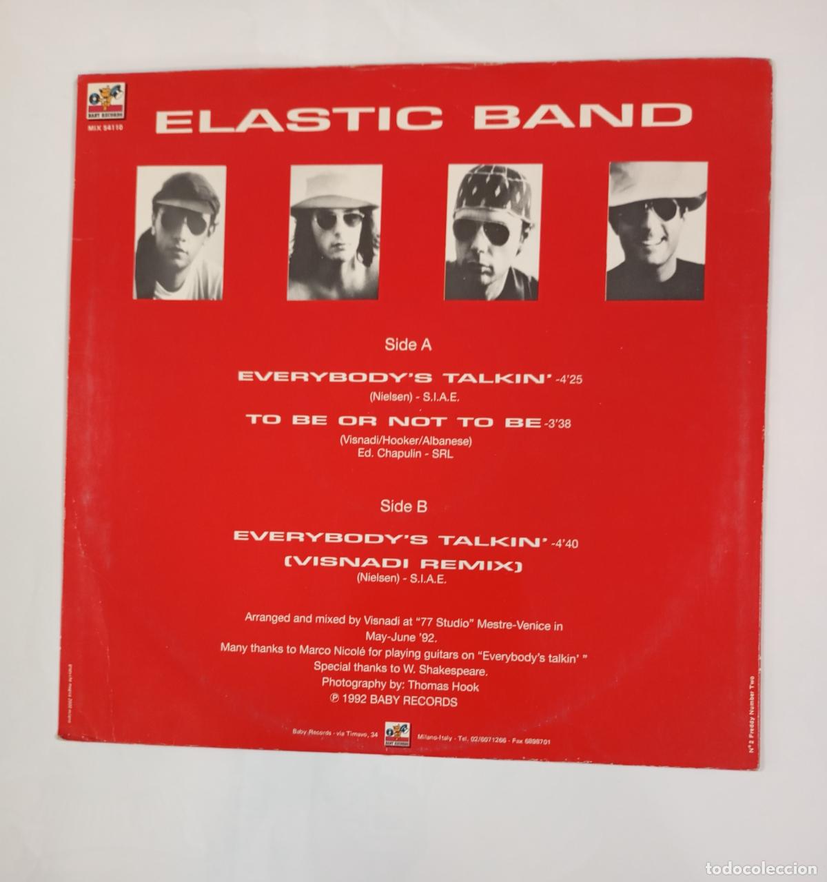Discos de vinilo: Elastic Band &ndash; Everybodys Talkin. MAXI-SINGLE. TDKDA48 - Foto 2