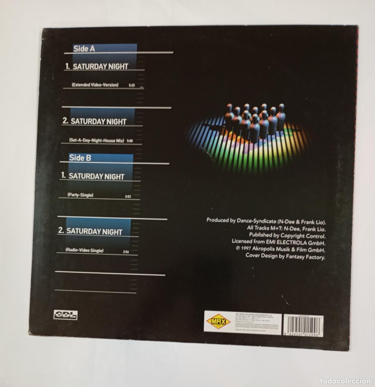 Discos de vinilo: SPEEZER. SATURDAY NIGHT. MAXI-SINGLE. TDKDA48 - Foto 2