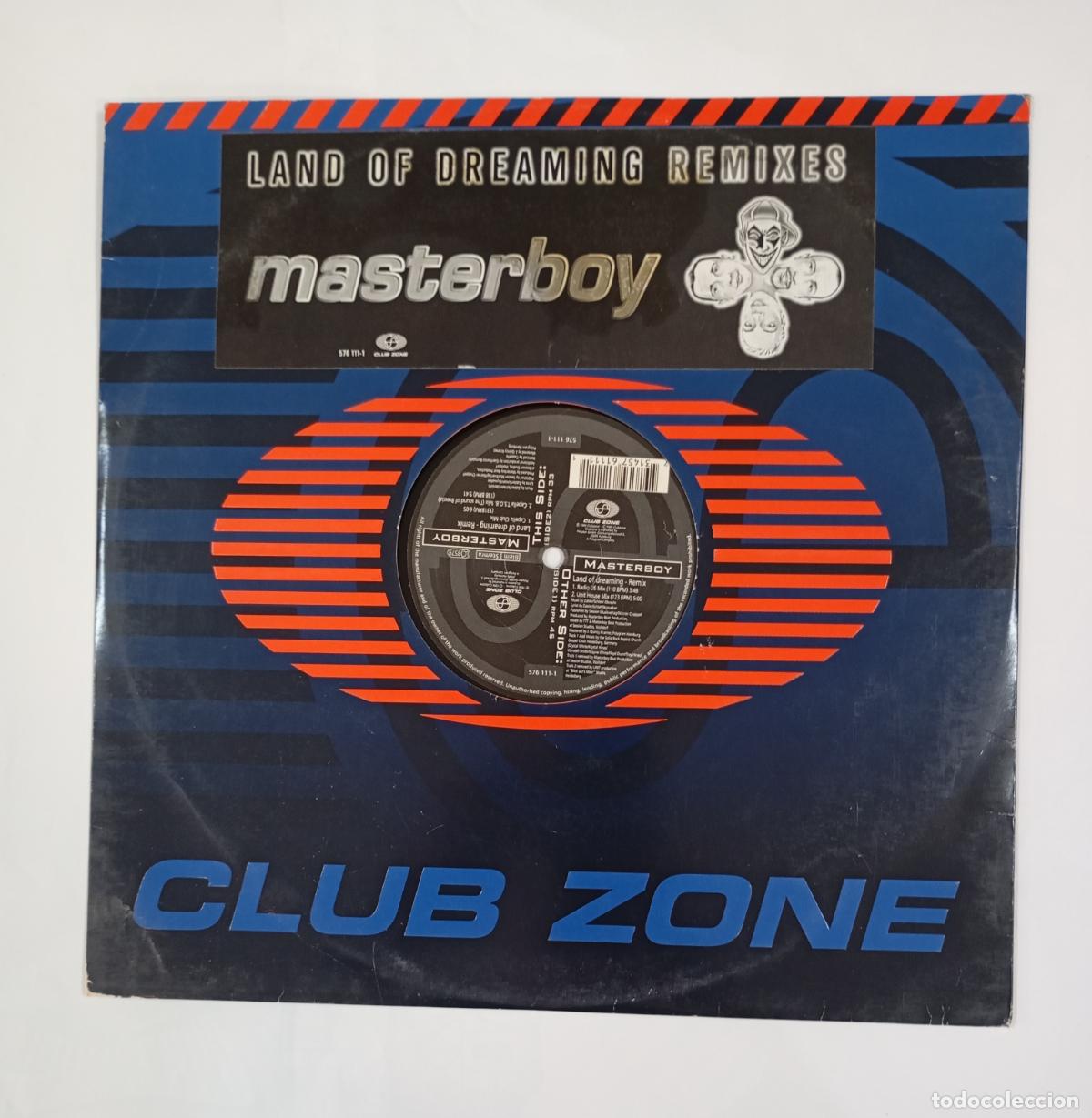 Discos de vinil: MASTERBOY. LAND OF DREAMING. MAXI-SINGLE. TDKDA92