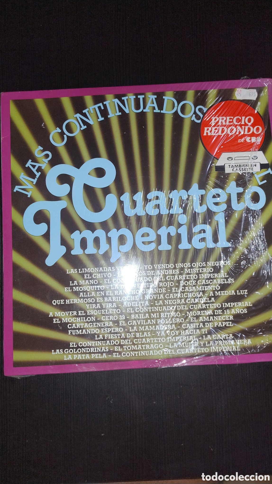 Discos de vinilo: El cuarteto imperial m&aacute;s continuados LP - Foto 1
