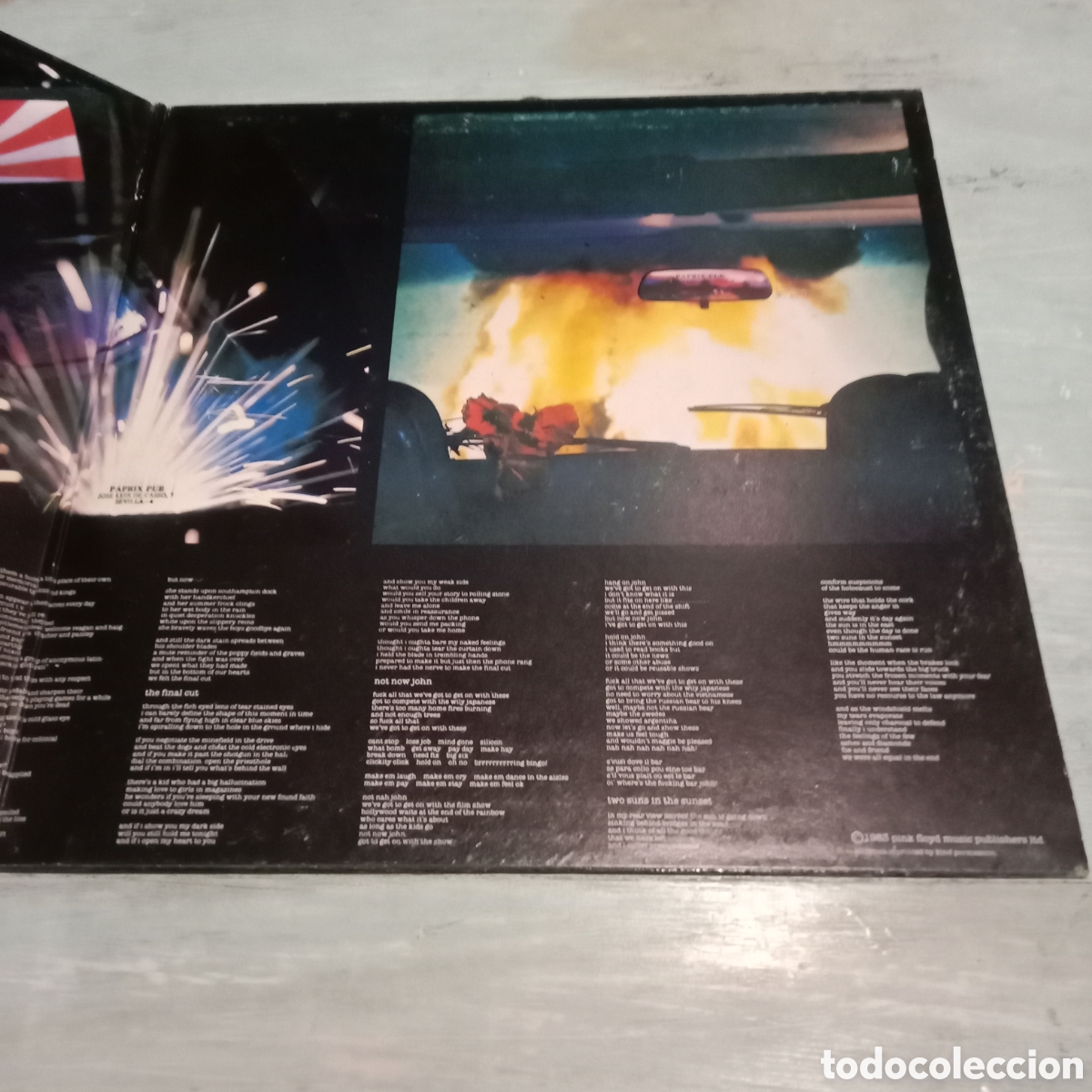 Discos de vinilo: PINK FLOYD - THE FINAL CUT - LP GATEFOLD - Foto 5
