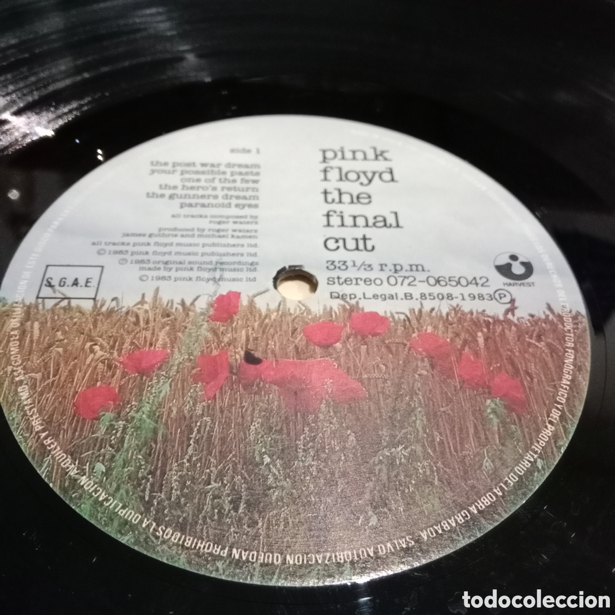 Discos de vinilo: PINK FLOYD - THE FINAL CUT - LP GATEFOLD - Foto 6