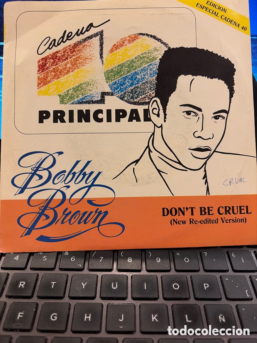 Discos de vinilo: BOBBY BROWN - DON'T BE CRUEL SINGLE 40 PRINCIPALES
