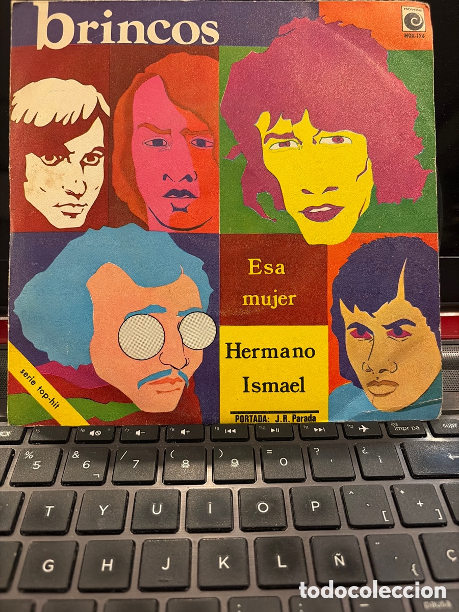 Discos de vinilo: LOS BRINCOS - ESA MUJER + HERMANO ISMAEL SINGLE
