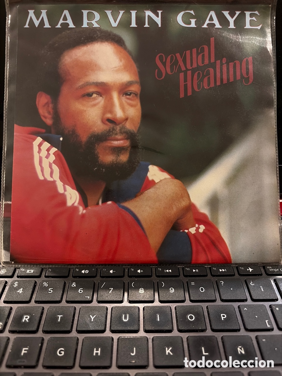 Discos de vinilo: MARVIN GAYE - SEXUAL HEALING + MIDNIGHT LOVE SINGLE HOLANDA