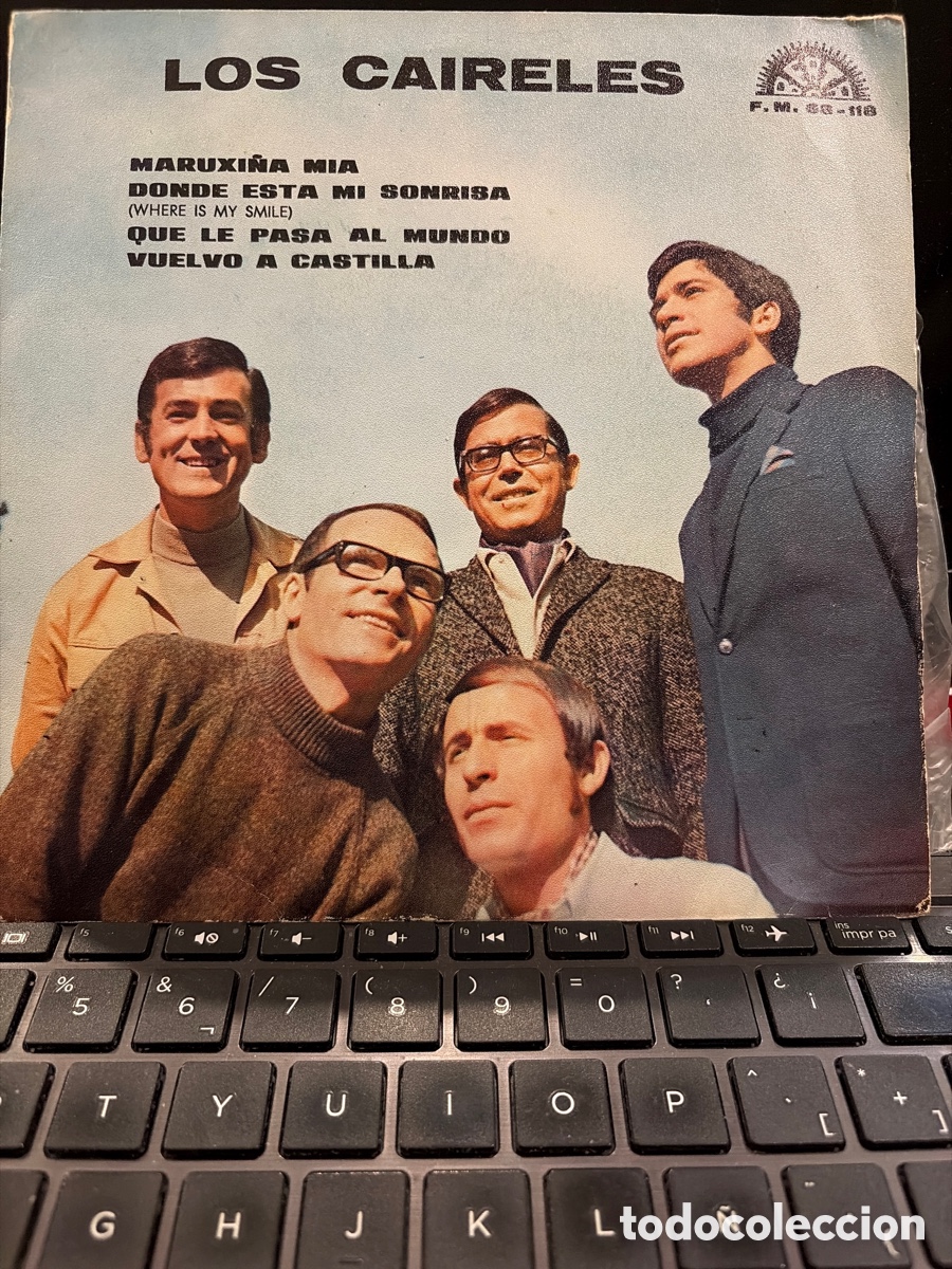 Disques de vinyle: LOS CAIRELES - MARUXI&Ntilde;A MIA + 3 EP SPAIN
